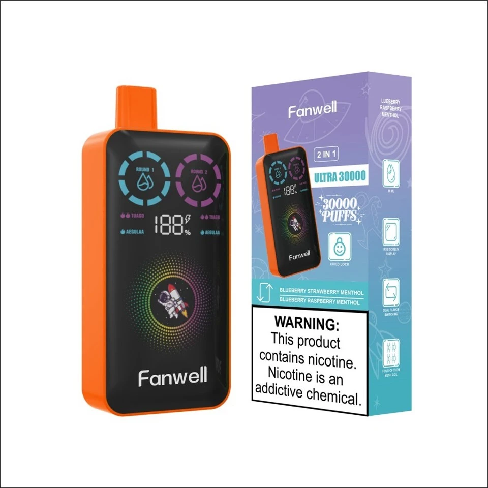 Dual Flavor Maxi-Puff E-Cigarette Fanwell Ultra 3000