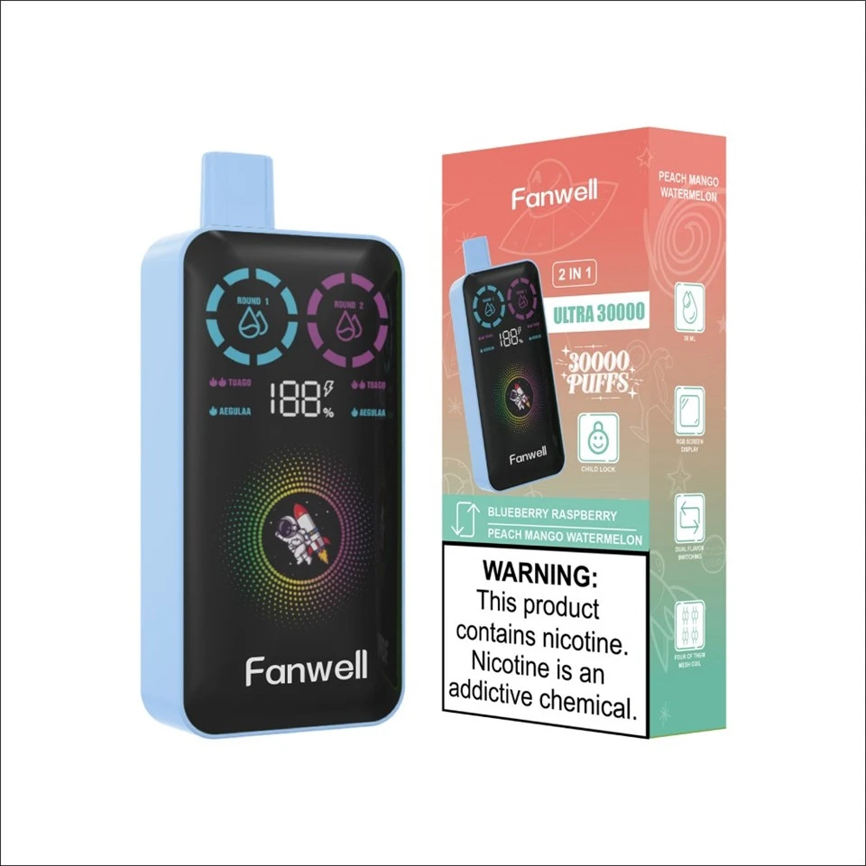 Dual Sabor Maxi-Puff E-cigarette Fanwell Ultra 3000