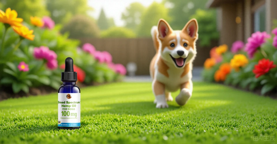 100 mg Broad-Spectrum Hemp Oil Dropper for Dogs 31
